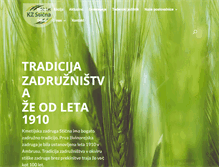 Tablet Screenshot of kz-sticna.si